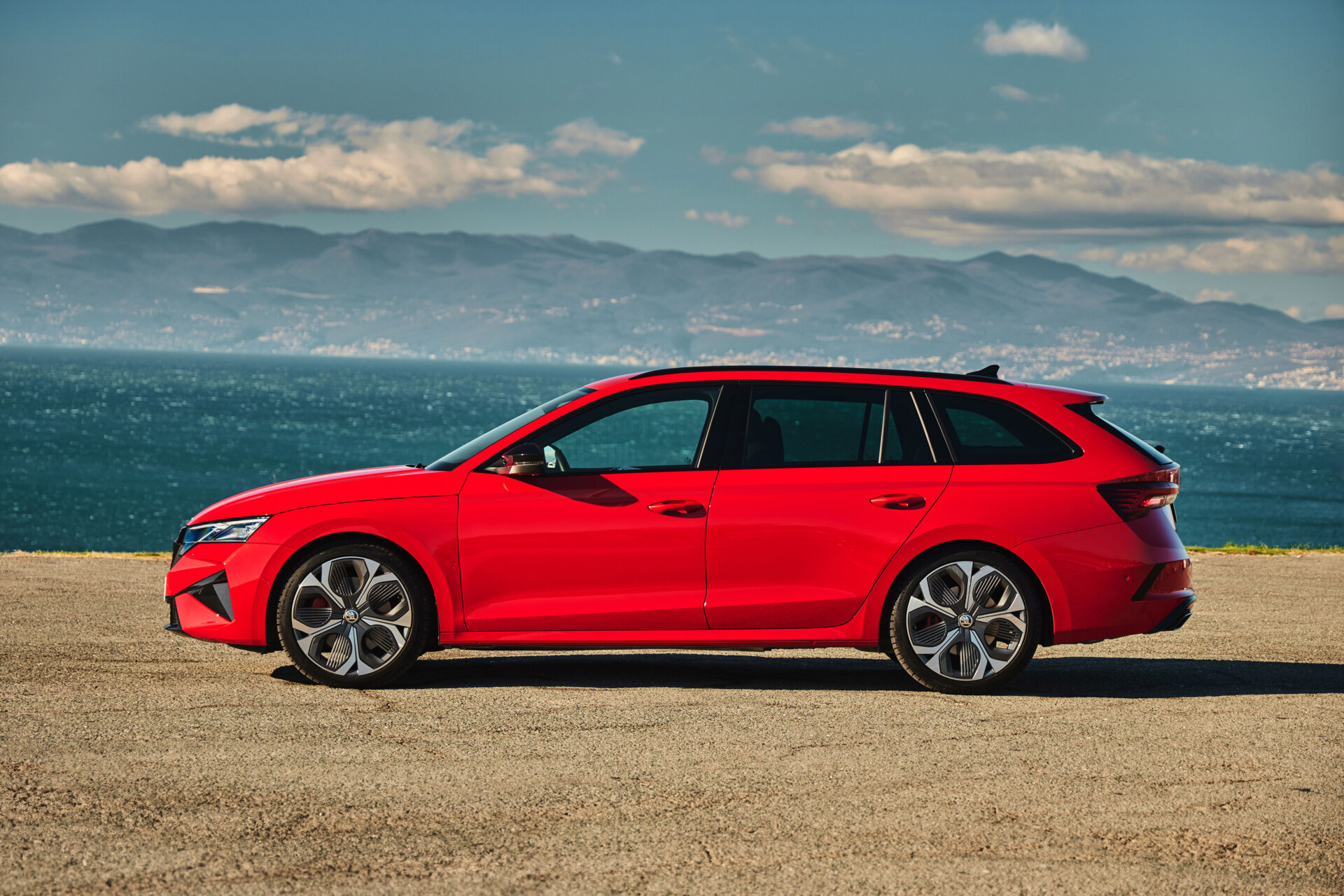 Škoda Octavia Combi RS zrýchlenie